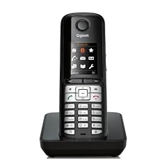 Gigaset S810H Limited Edition Schnurlostelefon (4,6 cm (1,8 Zoll) TFT-Farbdisplay, Freisprecheinrichtung) glossy schwarz