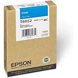 Epson T605200 UltraChrome K3 110ml Cyan Cartridge (T605200)