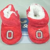 Ohio State Buckeyes NCAA Baby High Boot Slippers - 0-3 Months