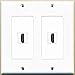 RiteAV - 2 Port HDMI - Dual Gang Wall Plate