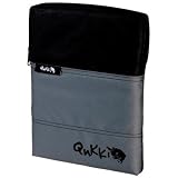 Qnkki 15.6" Laptop Sleeve-Black & Grey