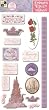 DCWV ST-010-00002 Once Upon A Time Epoxy Stickers-"Princess"