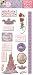 DCWV ST-010-00002 Once Upon A Time Epoxy Stickers-"Princess"