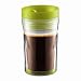 BODUM Small Anywhere Travel Mug with Spill Proof Locking Lid, 0.25 l, 8-Ounce, Green