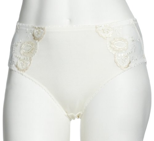 Conturelle by Felina Provence 81305 Damen Unterw&auml;sche/ Slips, Gr. 44 Elfenbein (Vanille) Preisvergleich