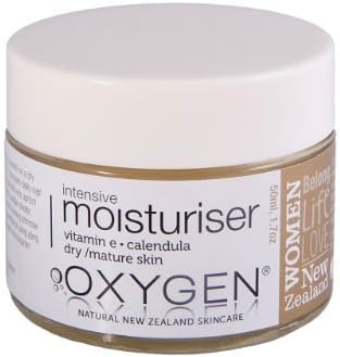 Oxygen Women Intensive Moisturiser with Vitamin E and Calendula for Dry Skin 50ml by Oxygen Skincare Women