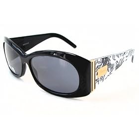 GUCCI GG 3079 S Sunglasses 3079S Shiny Black White A7NBN Shades