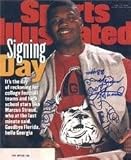 Marcus Stroud Autographed/Hand Signed Sports Illustrated Magazine (Georgia)