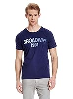 Broadway NYC Camiseta Washington (Azul Oscuro)