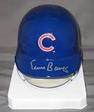 Ernie Banks Autographed/Hand Signed Chicago Cubs Mini Batting Helmet