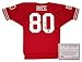 Custom Football Uniforms | Buy Uniforms - Jerry Rice Autographed Custom Style Red Jersey