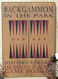 Backgammon Board Plaque