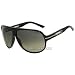AUTHENTIC DIOR BLACK TIE 71 71/S 807 BLACK PLASTIC AVIATOR VINTAGE SUNGLASSES