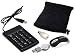 Guillemot Laptop Nomad Pack Mini1 Maus optisch PS/2 + USB 3 Tasten 800 dpi + Tastenrad silber