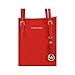 Michael Kors Saffiano Leather Medium Travel Tote - Chili