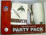 Atlanta Falcons 96 Piece Plastic Dinnerware Set by Duck House Sports
