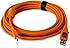 Tether Tools TetherPro USB 2.0 male to Mini-B 5 pin, 15 feet - Hi-Visibilty Orange
