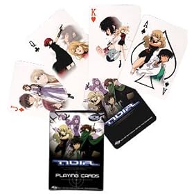  Noir Anime Playing Cards
