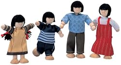 Asian Doll House Family