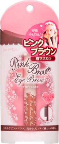 love switch Pink Brown Eye Brow Mascara
