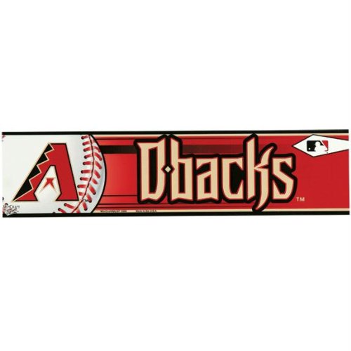 Arizona Diamondbacks - Logo & Name Bumper Sticker MLB Pro Baseball
