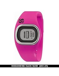 Soleus Womens SR011670 Tigress Digital Chronograph and Pink Silicone Strap Watch