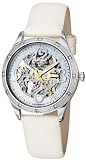 Stuhrling Original Women's 196SW3.121P3 Lifestyles Melody Automatic Skeleton Swarovski Crystal White Mother-Of-Pearl Dial Watch