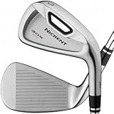 Nickent 3DX Pro Iron Set (Right-Handed, 3-PW with steel stiff Nippon 1180 shaft)