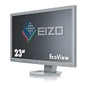 EIZO EV2313WH-GY 58.4 cm (23 Zoll) widescreen TFT Monitor (DVI,VGA, Kontrastverh&auml;ltnis 1000:1, Reaktionszeit 4ms) lichtgrau