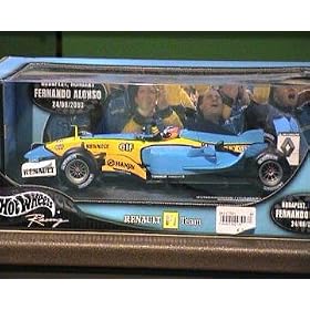 Hot Wheel Racing 1/18 ���m�[ F1 R23 �A�����\���D���L�O(No.8/2003.8.24�n���K���[GP) MT7351C