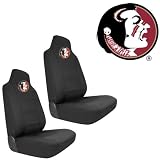 FSU Florida State University Seminoles Car Truck SUV Universal-Fit Bucket Seat Covers - Pair