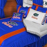Florida Gators Full Queen Comforter Bright Blue