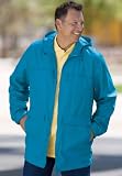 KingSize Big & Tall Solid Hooded Raincoat