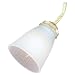 Sea Gull Lighting 1676-33 Ceiling Fan Glass Shade Satin White Ribbed