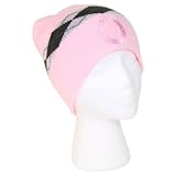 Indianapolis Colts Women's Pink Argyle Knit Beanie (Uncuffed)