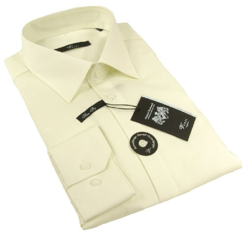 Herren Hemd Slim Fit creme (extra langer arm 