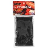 Hot Glove Baseball 6 Inch Wrist Band - Black by Unique Sports