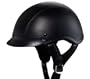 DOT Classic Leather Look Half Face Helmets