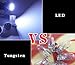 YITAMOTOR 20 X T10 Wedge 8-SMD Cool White LED Light bulbs W5W 2825 158 192 168 194