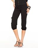 Jersey Cargo Cropped Pant