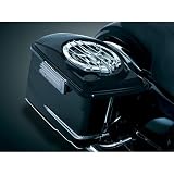 Kuryakyn 873 Injection-Molded Saddlebag Lids With 6 x 9 Speakers For Harley-Davidson