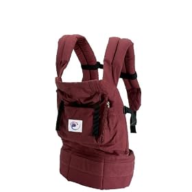 The New Generation ERGO Baby Carrier - Cranberry with Cranberry Lining