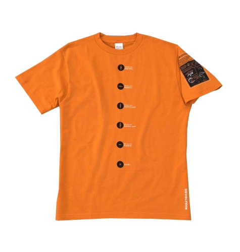 Cover image : リボルテックTシャツ(オレンジ) 神宮司訓之デザイン
