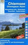 Chiemsee, Chiemgauer Alpen 1 : 50 000: Wasserburg a.Inn. Rosenheim. Traunstein. Kiefersfelden. Mit Wander- und Radwanderwegen, UTM-Gitter für GPS-Nutzer (UK 50 - 54)