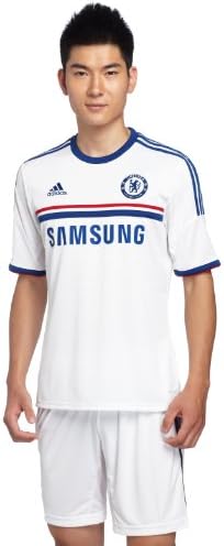 Chelsea 2013-14 adidas Mens Away Soccer Jersey White Medium