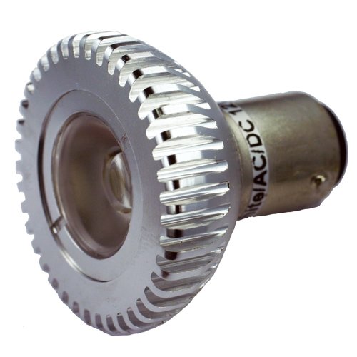 LED Light Bulb 2 watt S.C. D.C. Bayonet (BA15d) for RVs or Elevators Warm White