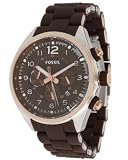 Fossil - Flight Silicone Chronograph Brown Dial Watch CH2727