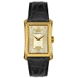 Bertolucci Women's 913.501.68.A.671 Fascino Collection 18k Gold Diamond Accented Watch