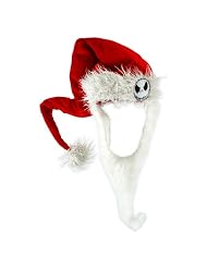 Jack Santa Hat with Beard Adult