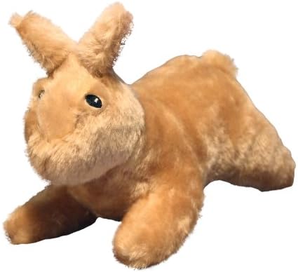 MIGHTYNature Rabbit Brown - Squeaker-Multiple Layers. Made Durable, Strong & Tough. Interactive Play Dog Toy (Tug, Toss & Fetch). Machine Washable & It Floats. (Regular)